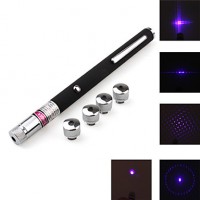 paarse laser met standen